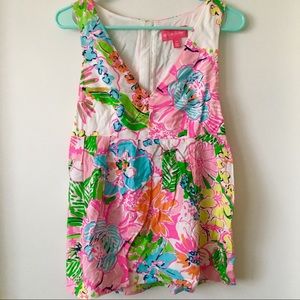 Lilly Pulitzer Floral Tank Top NWOT